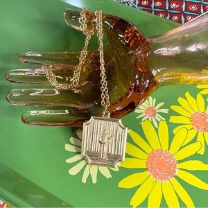 70s Medallion Necklace